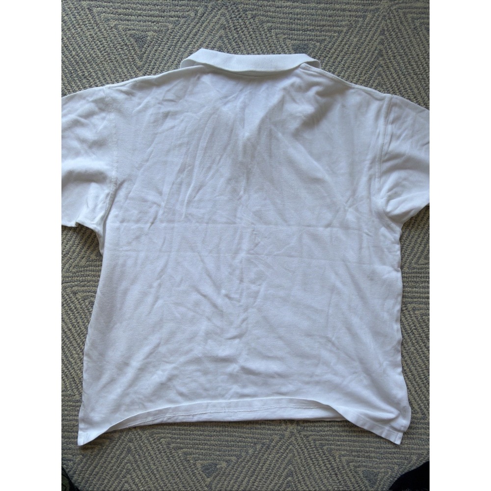 Disney Winnie the Pooh Embroidered Logo Polo - White - XXL - Picture 4 of 4